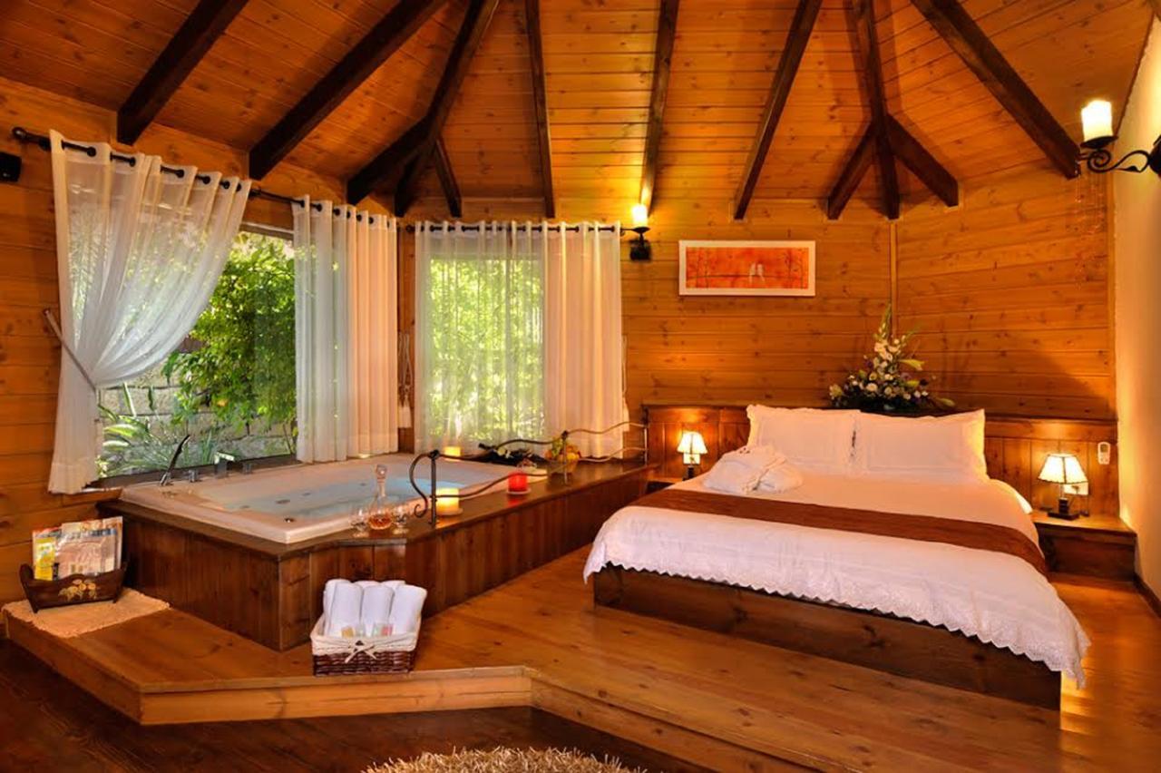 Talia Cabin Guest & Spa Rosh Piná Exterior foto